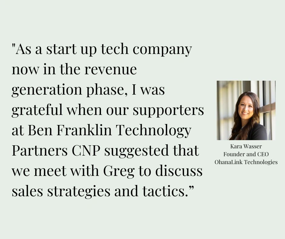 Kara Wasser testimonial - OhanaLink Technologies